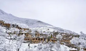 تصاویر دیدنی از سفید پوش شدن روستای زیبای ماسوله
