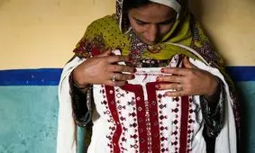 زری بافی هنر ایرانی +عکس