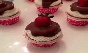 یک ایده جالب برای تزیین کاپ کیک