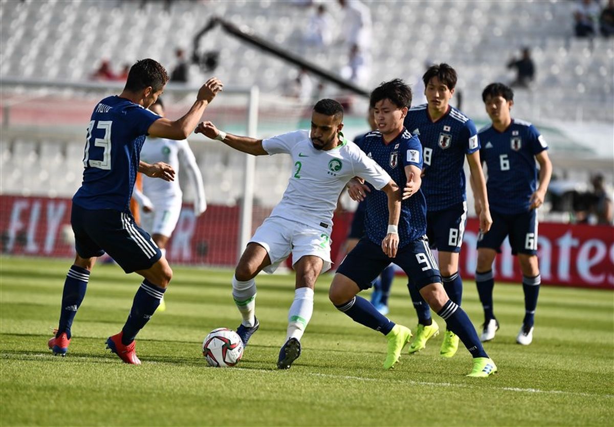 پیروزی یک نیمه‌ای ژاپن مقابل عربستان