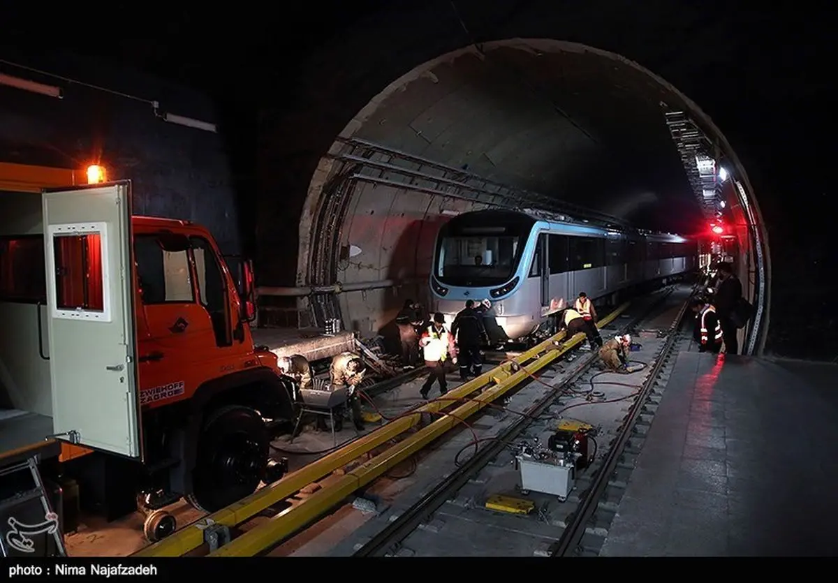 قطار شهری مشهد دچار نقص فنی شد