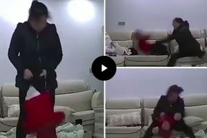 رفتار وحشتناک پرستار شیطان صفت با کودک ۱۰ ماهه! + ویدئو
