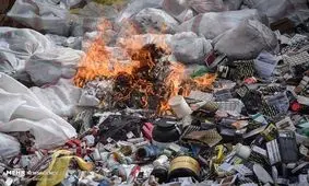 ۵.۷ میلیارد ریال کالای قاچاق در مازندران معدوم شد