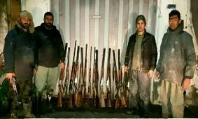 کشف 16 قبضه سلاح شکاری در بابلسر