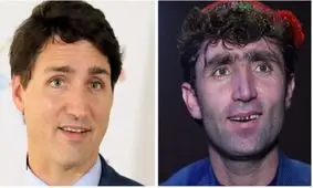 شباهت خواننده افغان با نخست وزیر کانادا او را جهانی کرد+ عکس