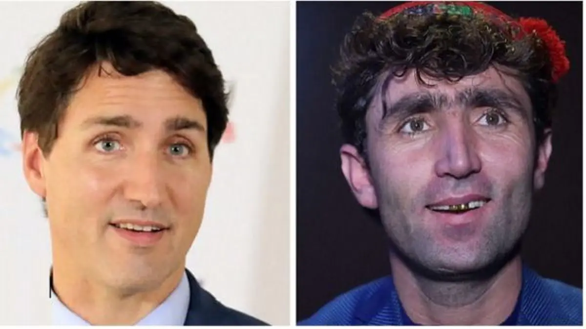 شباهت خواننده افغان با نخست وزیر کانادا او را جهانی کرد+ عکس