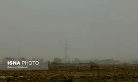 یزد از گرد و غبار آشفته شد