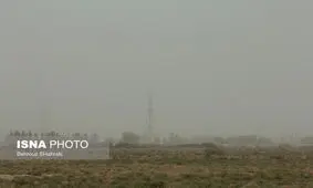 یزد از گرد و غبار آشفته شد