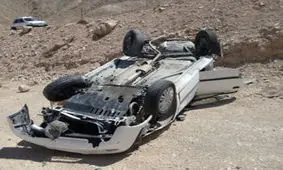 چهار مصدوم بر اثر واژگونی پژو