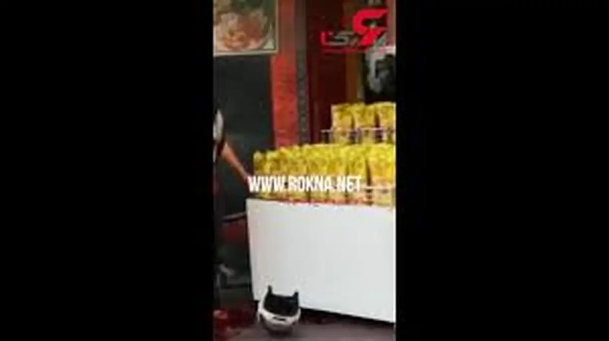 بریدن گردن مرد جوان در کنار خیابان + فیلم 16+