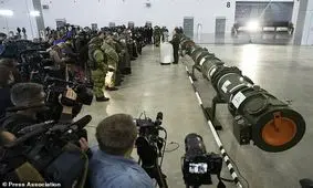 روسیه موشک جدیدش را به نمایش گذاشت