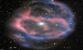 آخرین نفس‌های یک سحابی+عکس