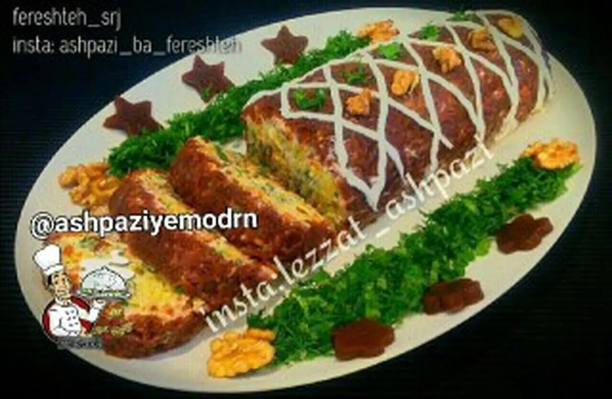 یک سالاد شاهانه درست کنید سالاد شاه باکو