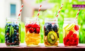 انواع آب طعم‌دار یا دتاکس واتر برای سم‌زدایی بدن