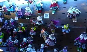 بقچه ایرانی با محوریت عروسک‌های بومی احیاء شد + تصاویر