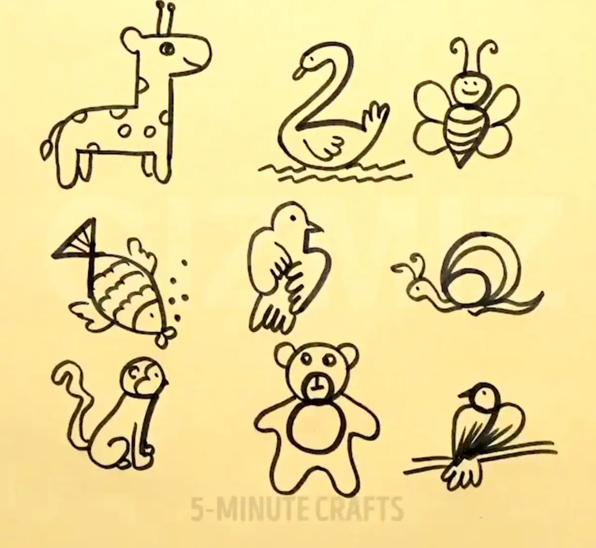 تبدیل اعداد به حیوانات