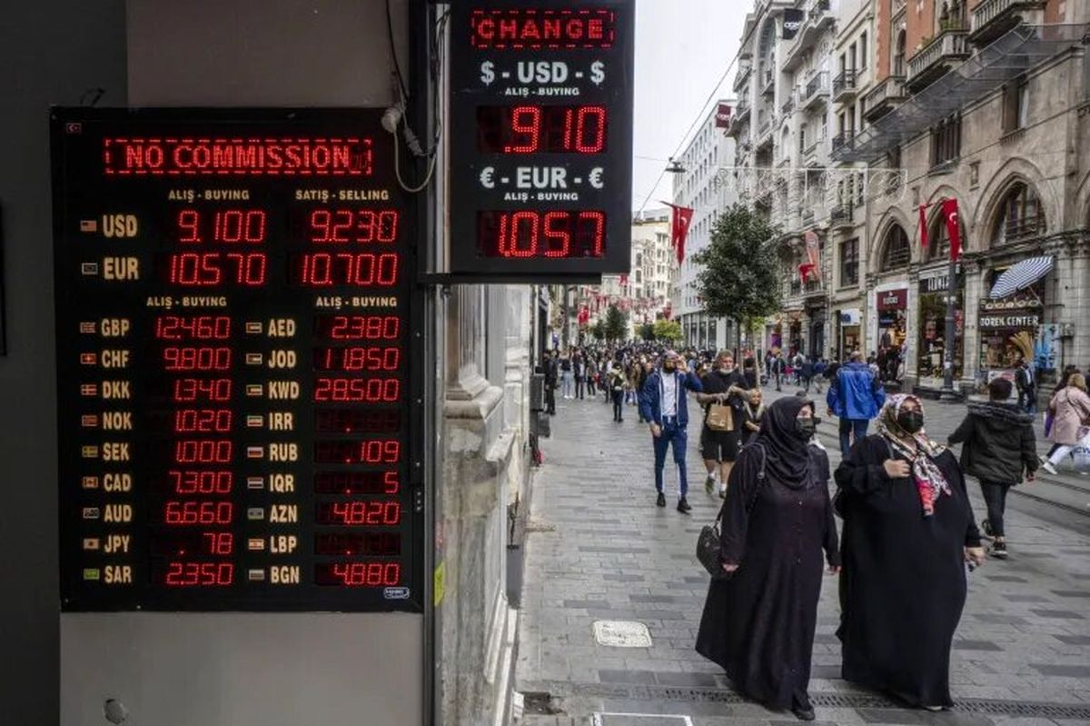 لیر ترکیه بازهم تضعیف شد