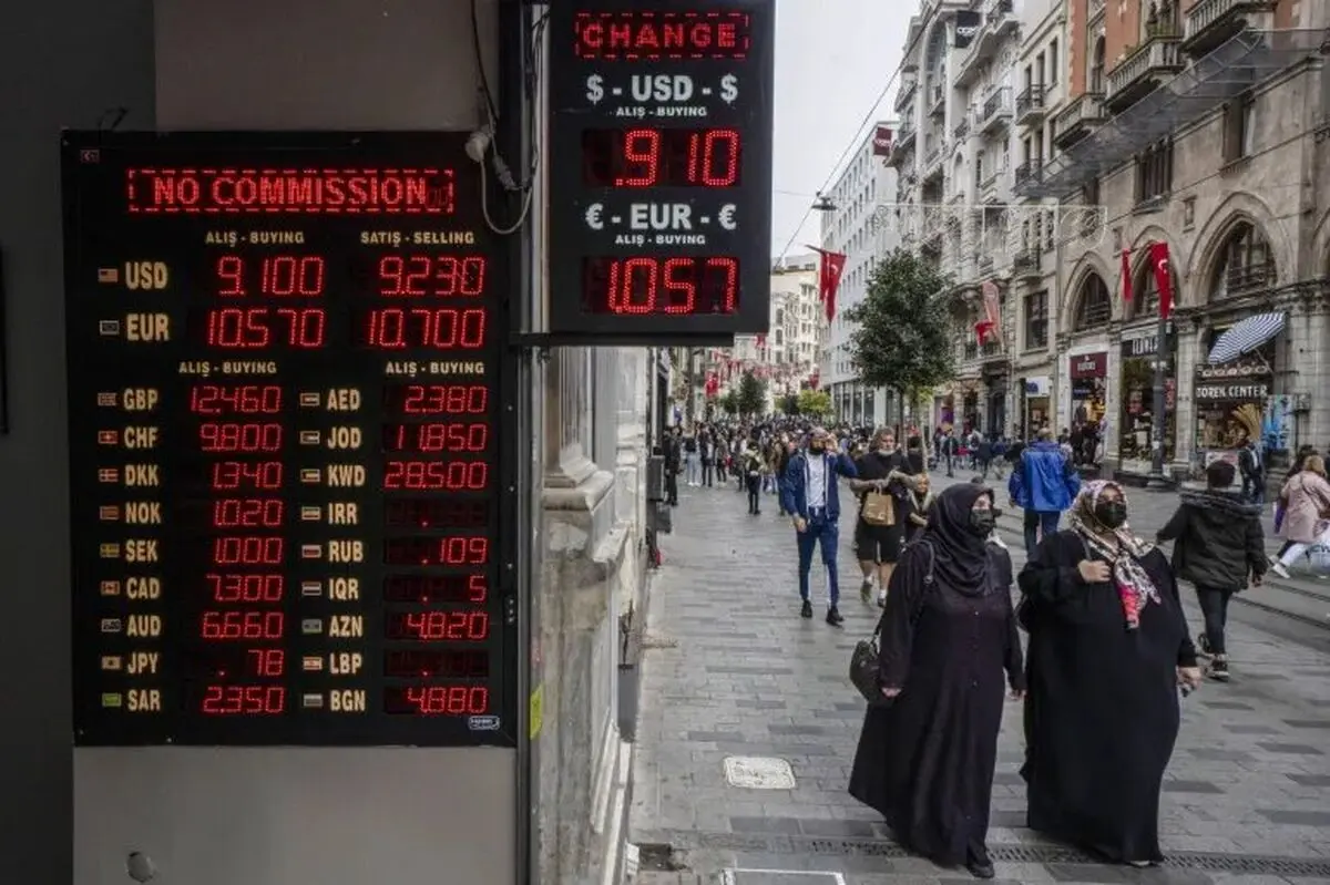 لیر ترکیه بازهم تضعیف شد