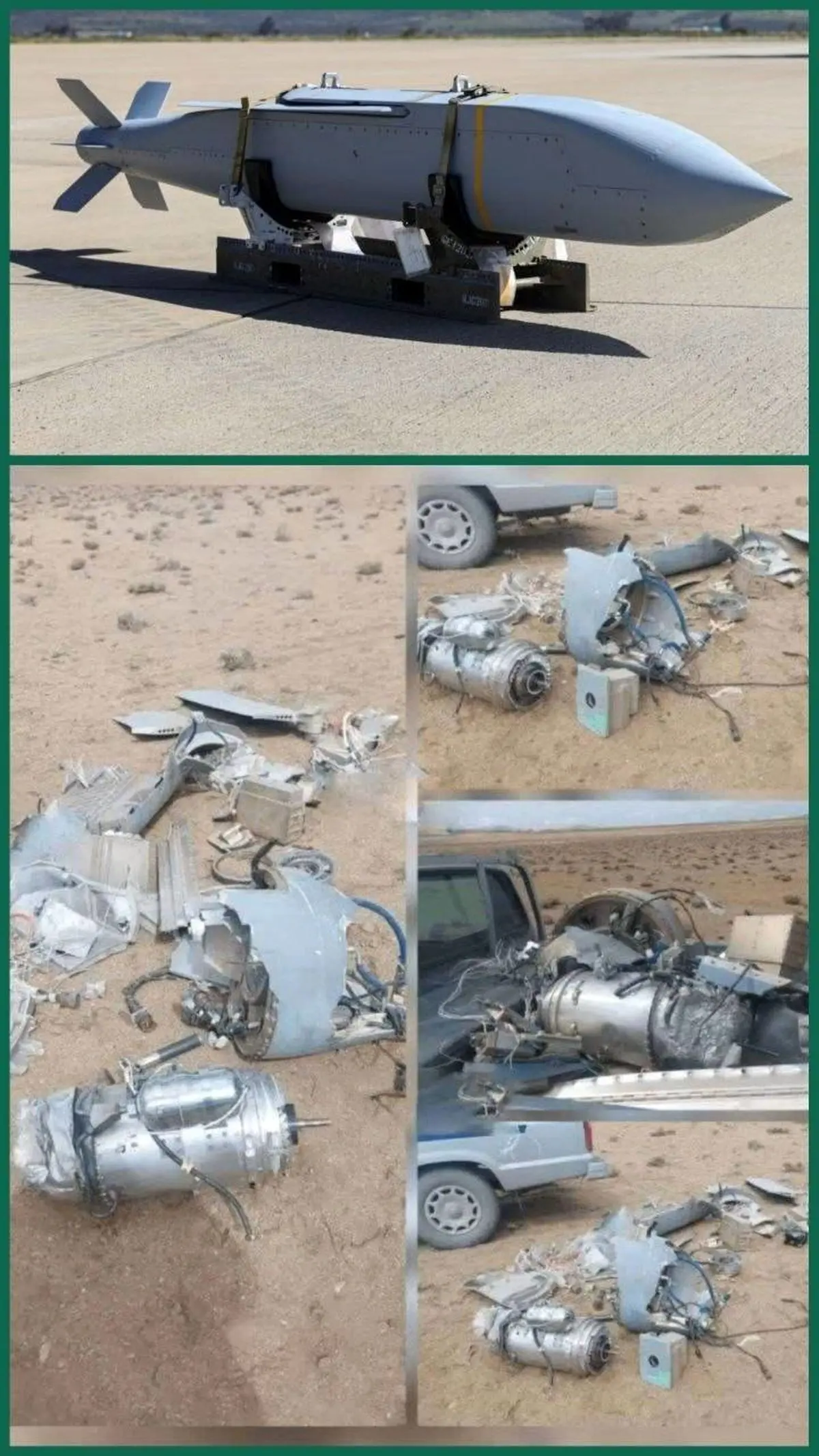 انهدام موشک کروز jassm در استان مرکزی