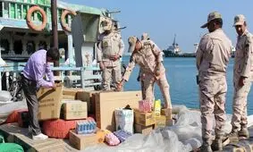 کالای قاچاق ۷۰ میلیارد ریالی در بندر دیلم زمین گیر شد
