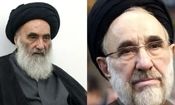 سید محمد خاتمی به آیت الله سیستانی تسلیت گفت


