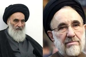 سید محمد خاتمی به آیت الله سیستانی تسلیت گفت

