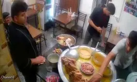 دزدی کله پاچه با روش موبایل قاپی/ ویدئو