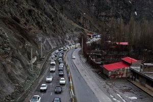 ترافیک پرحجم و روان در جاده‌های مازندران