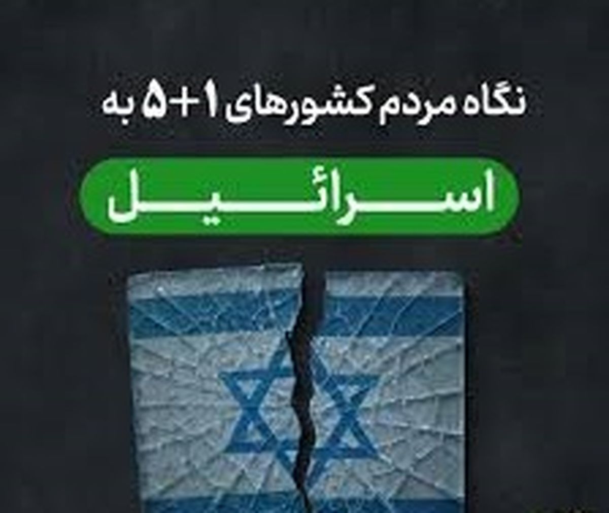 نگاه مردم کشورهای ۵+۱ به اسرائیل؛ از نتایج حیرت زده می شوید/ ویدئو