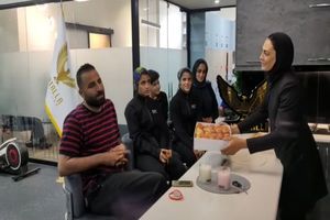 آشتی شهربانو منصوریان با مرد جنجالی در مسابقات ووشوی دختران/ ویدئو

