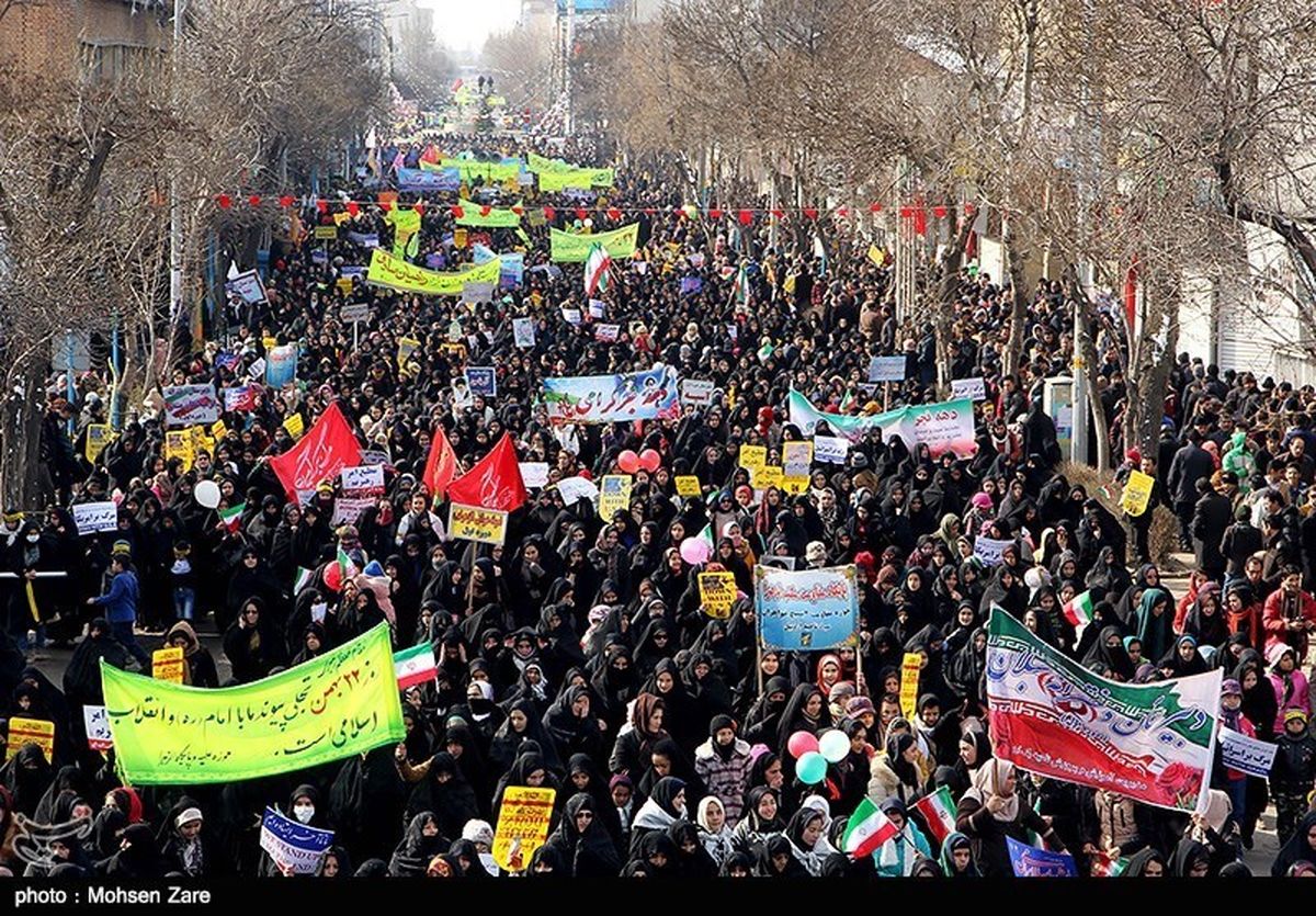 مسیرهای راهپیمایی ۲۲ بهمن در اردبیل اعلام شد؛ نوبخت سخنران ۲۲ بهمن 