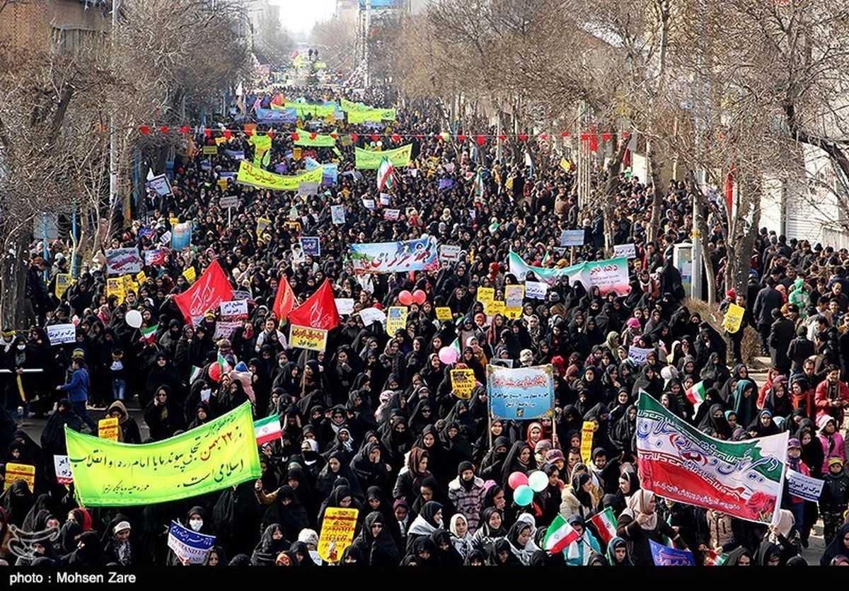 مسیرهای راهپیمایی ۲۲ بهمن در اردبیل اعلام شد؛ نوبخت سخنران ۲۲ بهمن ‌