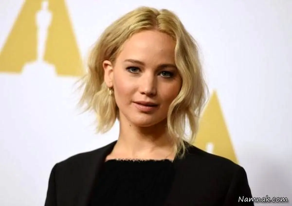 تصویری از جنیفر لارنس برنده‌ی اسکار و نامزدش