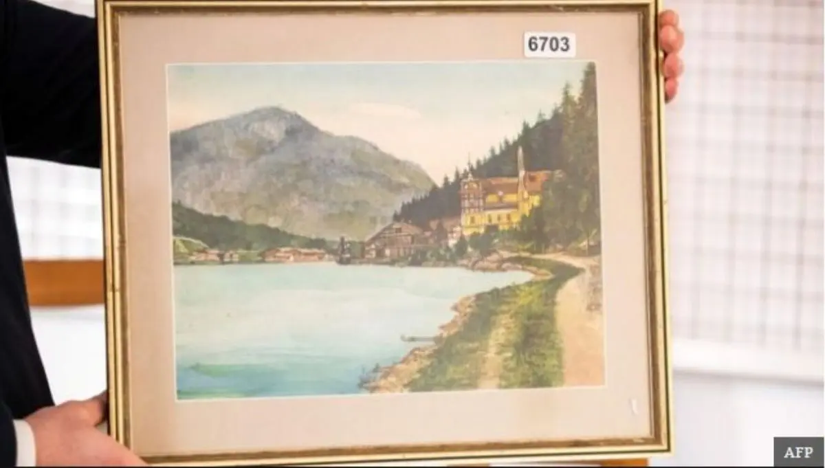 نقاشی‌های هیتلر فروش نرفت