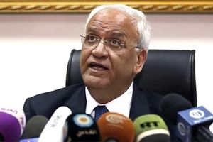 عریقات: نهادهای بین المللی مالی تشکیلات خودگردان فلسطین را تحریم کرده‌اند