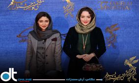عکسی جدید از بهنوش طباطبایی و هستی مهدوی در حاشیه جشنواره فجر