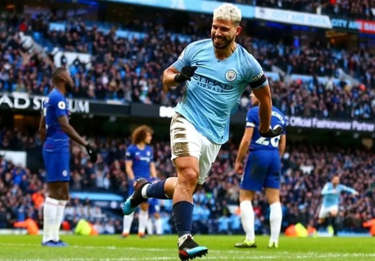 منچسترسیتی با گلباران کردن چلسی به صدر جدول بازگشت