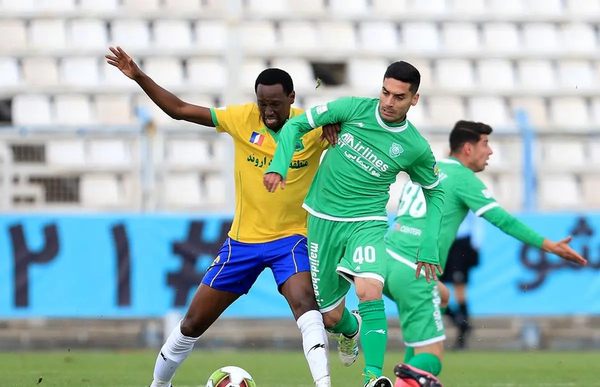 گزارش تصویری دیدار ماشین‌سازی تبریز - صنعت نفت آبادان