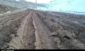 برف و باران راه ارتباطی ۴۰ روستای کهگیلویه و بویراحمد را قطع کرد