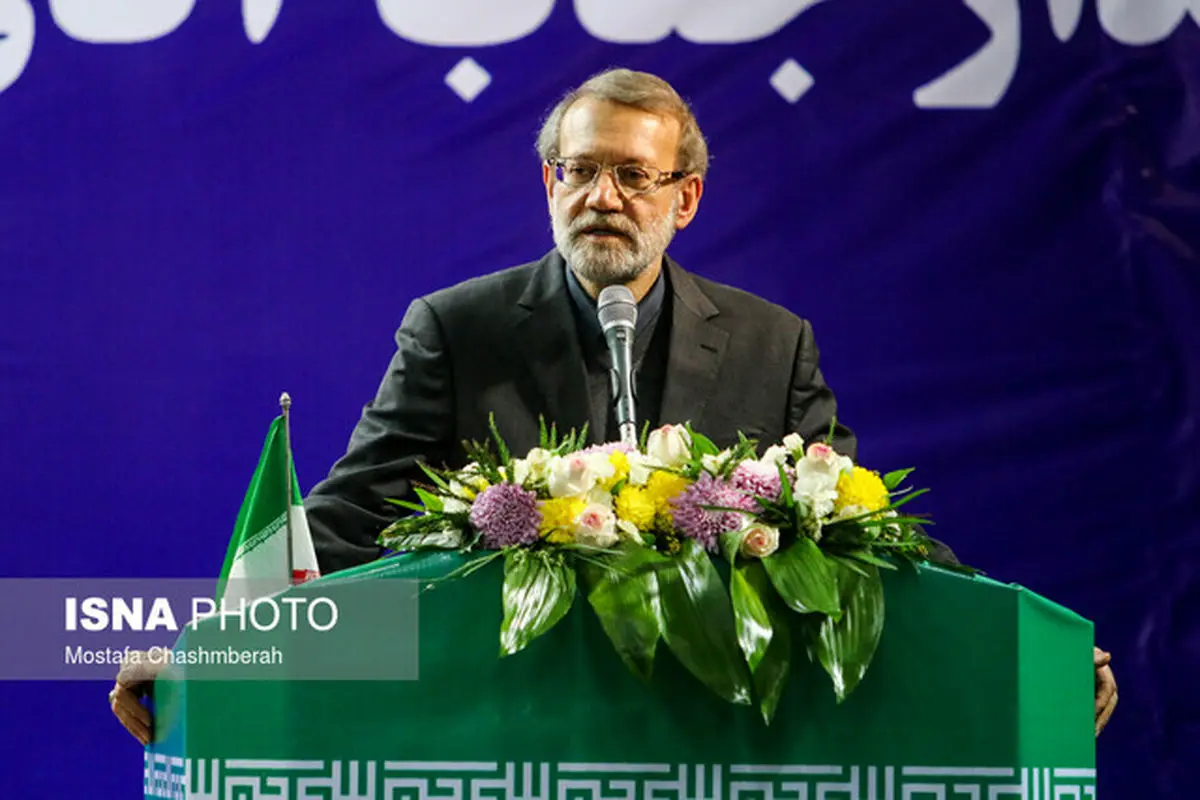 رئیس مجلس در راهپیمایی ٢٢ بهمن حضور یافت