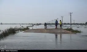 نیروهای هلال احمر در پی ورود سیلاب به سیستان آماده‌باش هستند