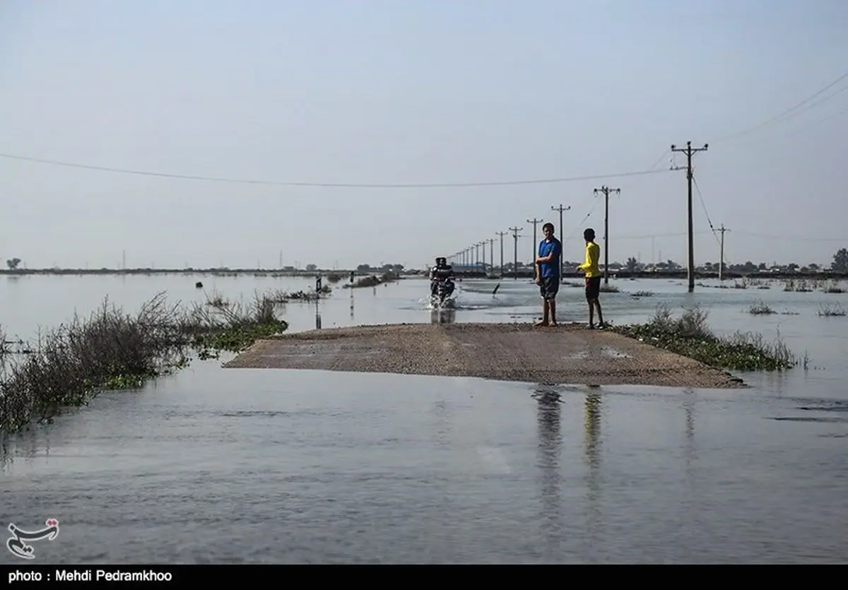 نیروهای هلال احمر در پی ورود سیلاب به سیستان آماده‌باش هستند