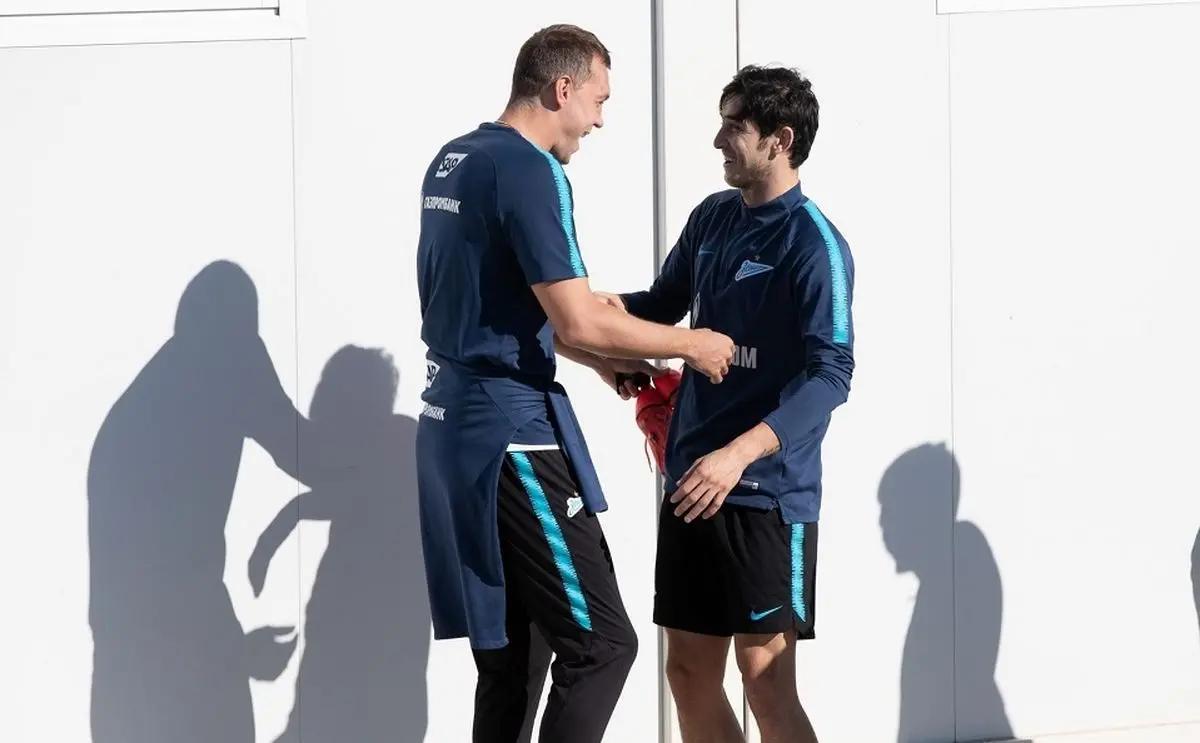 نخستین تمرین سردار آزمون با زنیت سن‌پترزبورگ