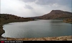 سد «هاله» کوهدشت سرریز شد