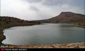 سد «هاله» کوهدشت سرریز شد