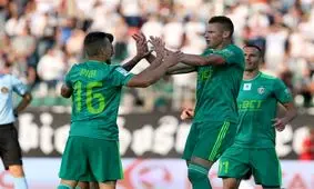 پیروزی اشلانسک در حضور ۲۱ دقیقه‌ای فرشاد احمدزاده