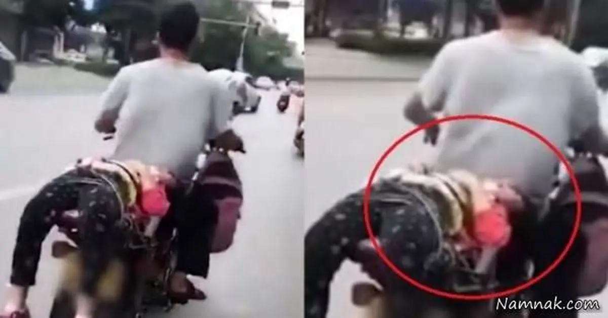 کار زشت پدر با دخترش به دلیل مدرسه نرفتن + عکس