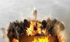 انفجار مهیب وانت حامل کپسول گاز در کرج + فیلم