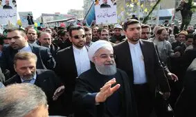 گزارش تصویری از حضور چهره های سیاسی در راهپیمایی ۲۲ بهمن ۹۷