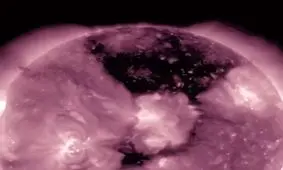 بارانی از جنس پلاسما در خورشید